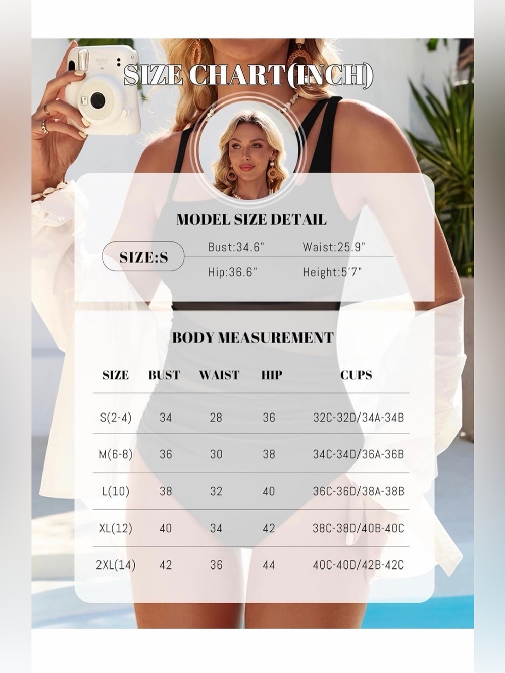 🆕 Mesh One Piece Swimsuits Ruched Tummy Control Bathing Suit - Picture 3 of 3